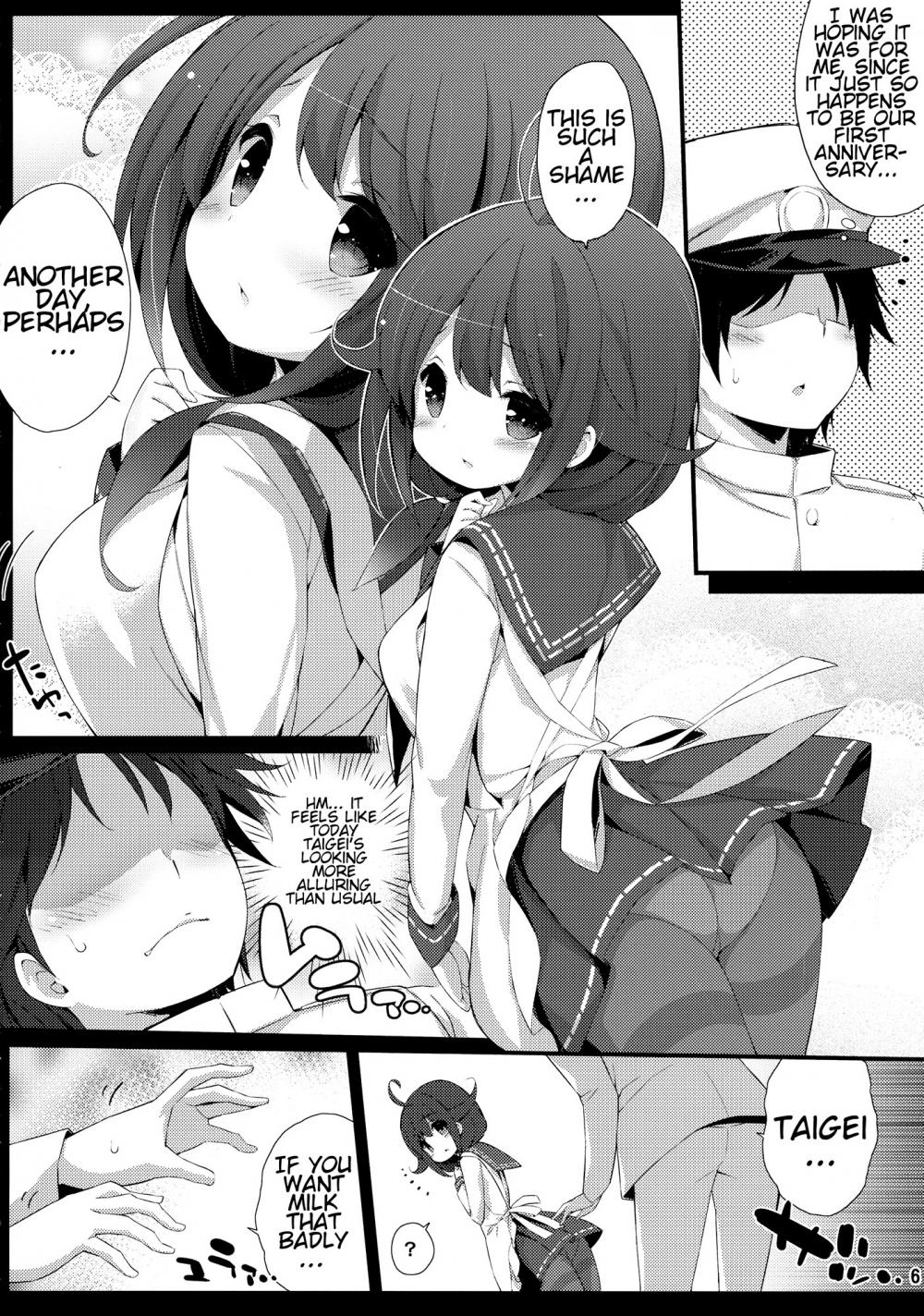 Hentai Manga Comic-Can't get enough of Taigei-Chan Milk-Read-4